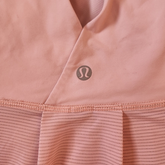 Lululemon Hustle & Bustle Tame Me Tank Top Pink Coral Peach Sz 6 Gorpcore Y2K - Picture 3 of 8